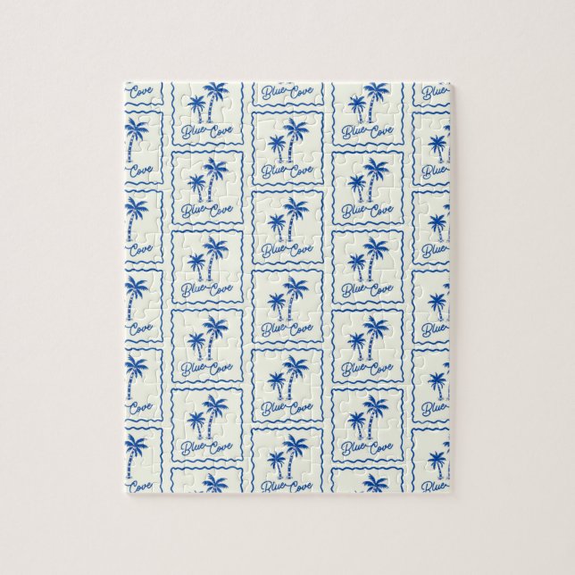 Puzzle Blue Cove (Vertical)