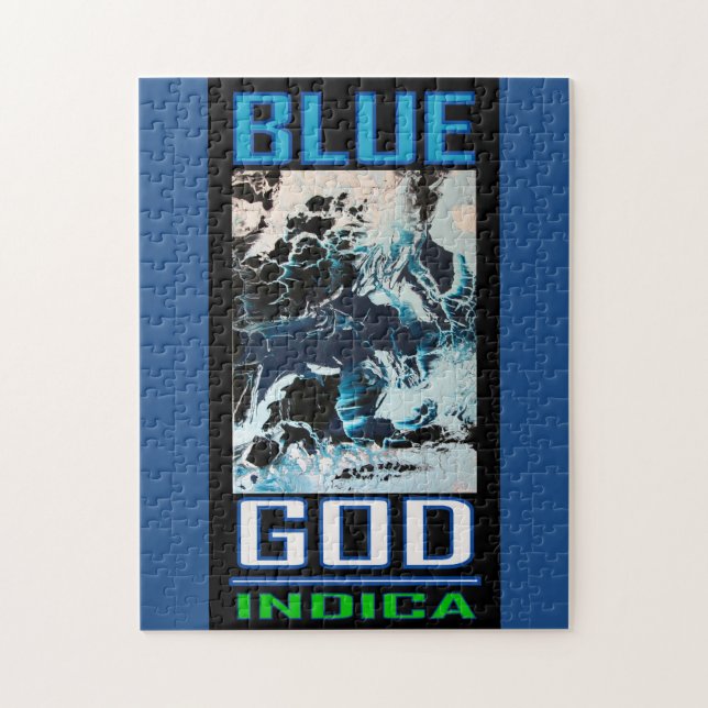 PUZZLE BLUE DIOS INDICA (Vertical)