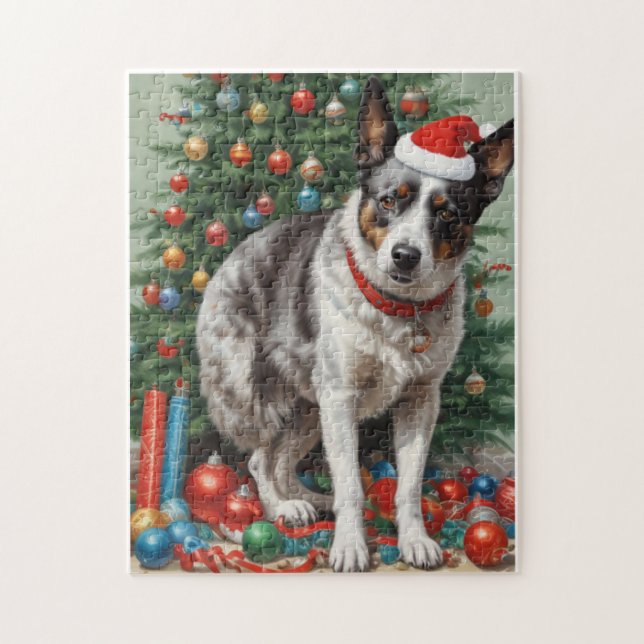 Puzzle Blue Heeler (Vertical)