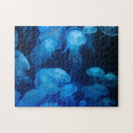 Puzzle Blue Jellyfish