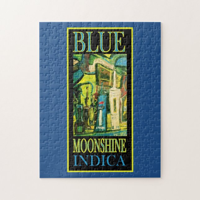 PUZZLE BLUE MOONSHINE INDICA (Vertical)
