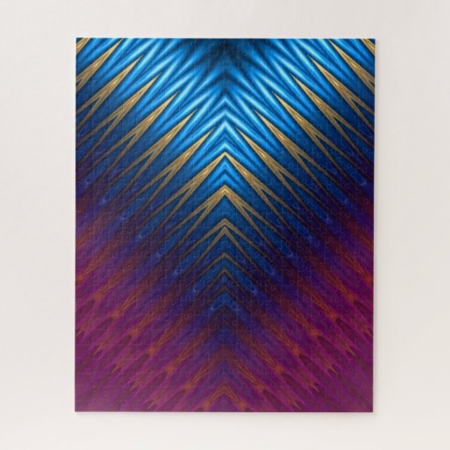 Puzzle Blue Ridge Gold (Vertical)