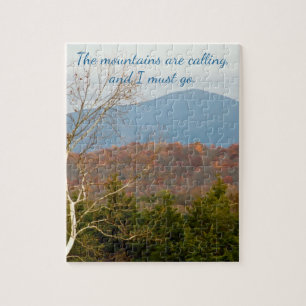 Puzzle Blue Ridge Mountains es llamando yo debe ir cita
