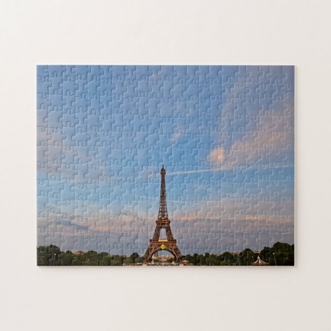 Puzzle Blue Skies y la Torre Eiffel - 11x14 - 252 pcs. (Horizontal)