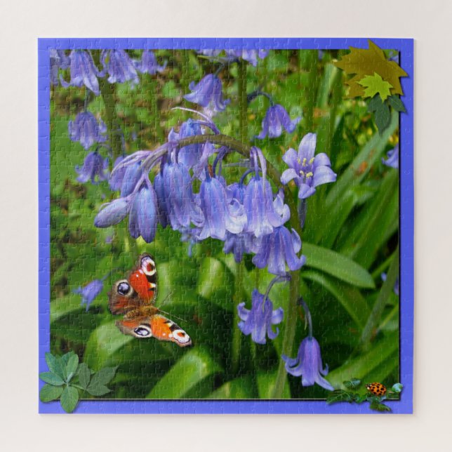 Puzzle Bluebell y la mariposa (Vertical)