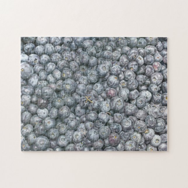 Puzzle Blueberries Art (Horizontal)
