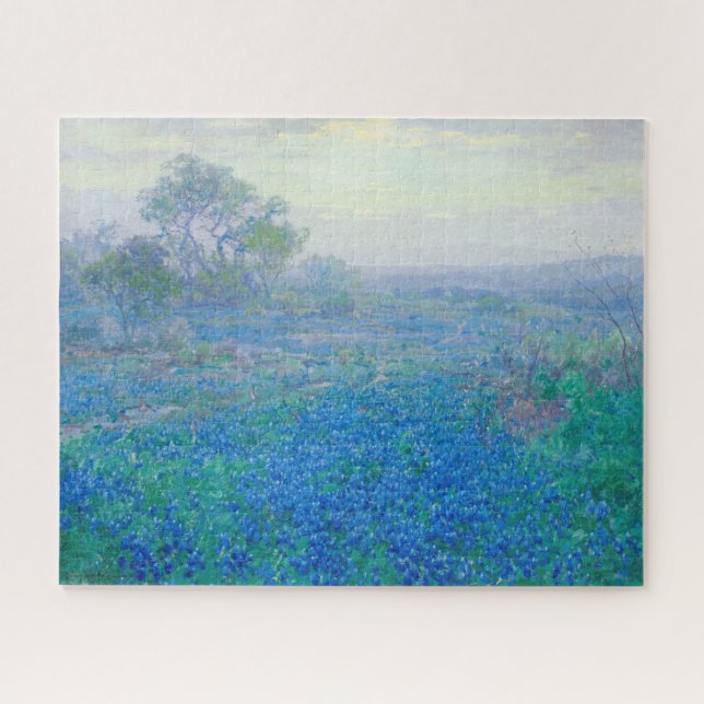 Puzzle Bluebonnets cerca de San Antonio, Texas, por Onder (Horizontal)