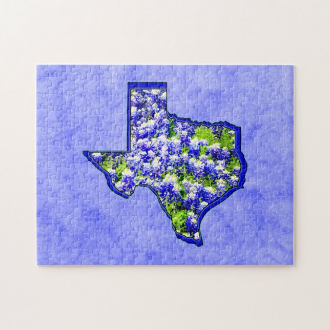 PUZZLE BLUEBONNETS DE TEJAS (Horizontal)