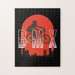 Puzzle BMX fanáticos de la bicicleta vintage regalo niñ