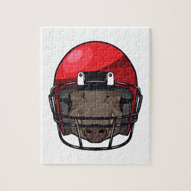 Puzzle Boar en deportes de fútbol (Vertical)
