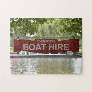 Puzzle Boat Hire, River Avon, Warwickshire, England UK
