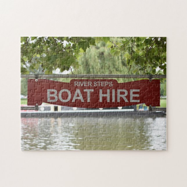 Puzzle Boat Hire, River Avon, Warwickshire, England UK (Horizontal)