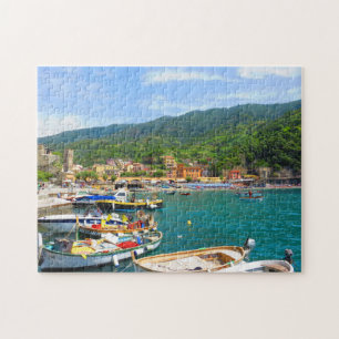 Puzzle Boats in Monterosso - Cinque Terre