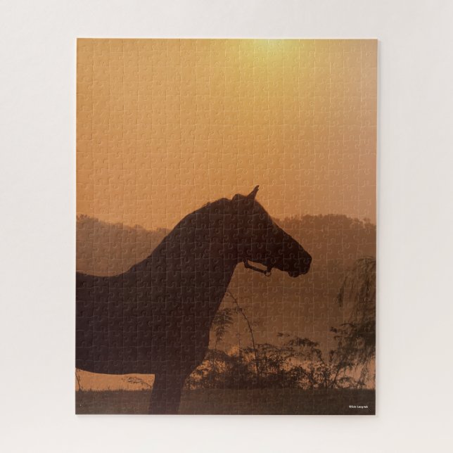 Puzzle Bob Langrish | Rocky Mountain Horse Silhouette (Vertical)