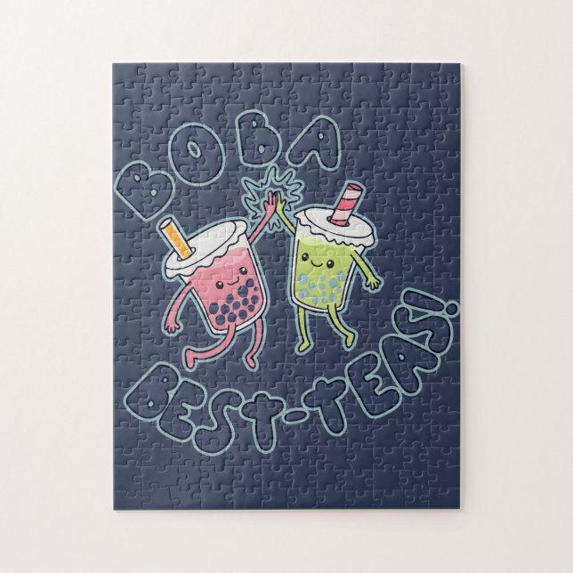 Puzzle Boba Best-Teas! (Vertical)