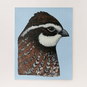 Puzzle Bobwhite Quail Head