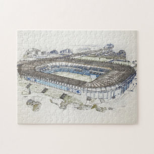 Puzzle Boceto del Estadio de Rugby de Edimburgo