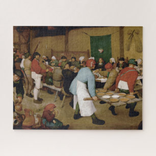 Puzzle Boda campesina de Pieter Bruegel la anciano