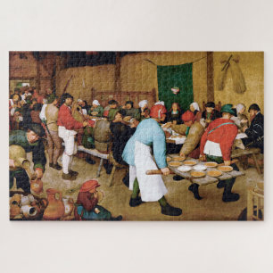 Puzzle Boda campesino, Pieter Bruegel