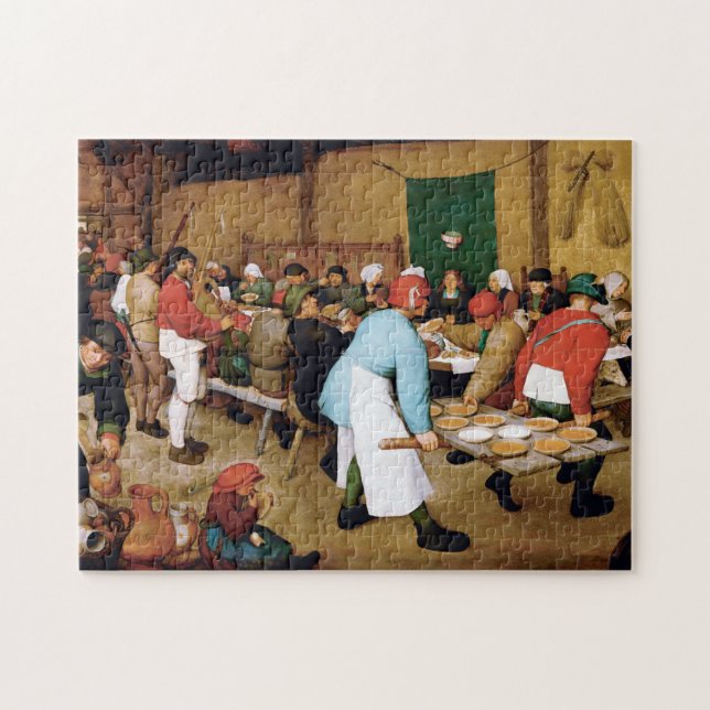 Puzzle Boda campesino, Pieter Bruegel (Horizontal)