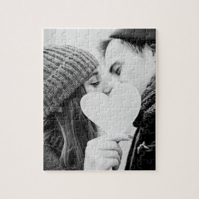Puzzle Boda de Aniversario de la foto de la pareja favori (Vertical)