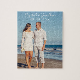Puzzle Boda de Destino con Foto Personalizada