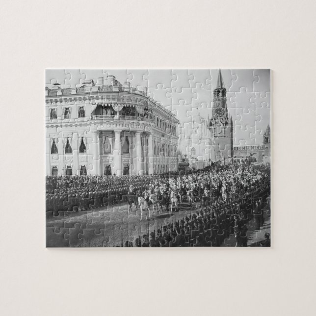 Puzzle Boda del Tsar Nicholas (1868-1918) a Alexandra (Horizontal)