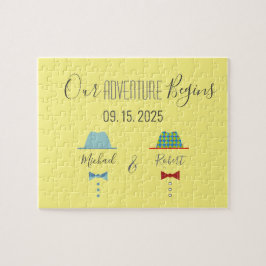 Puzzle Boda Gay Guardar la Fecha