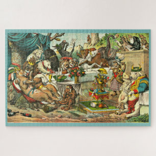 Puzzle Boda León y Leona