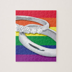 Puzzle Boda lesbiana gay