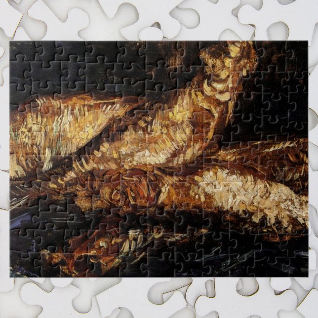 Puzzle Bodegón con arenques ahumados de Vincent van Gogh (Subido por el creador)