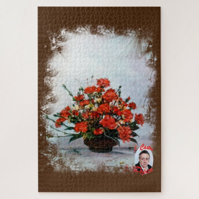 Puzzle Bodegón de flores (Vertical)