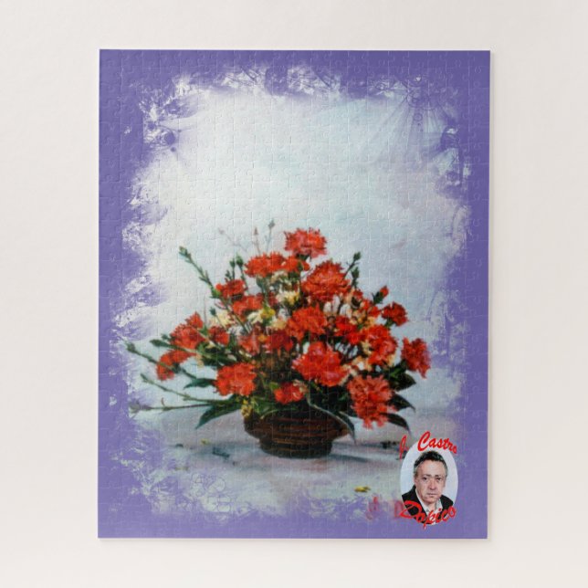 Puzzle Bodegón de flores (Vertical)