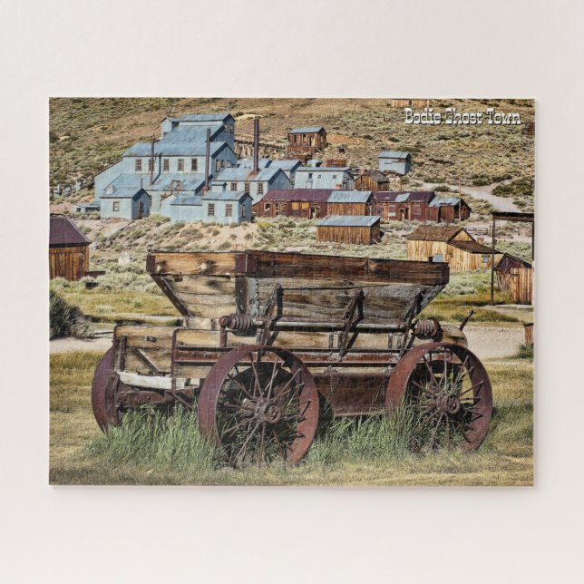 Puzzle Bodie Ghost Town Wagon con Molino Estándar (Horizontal)