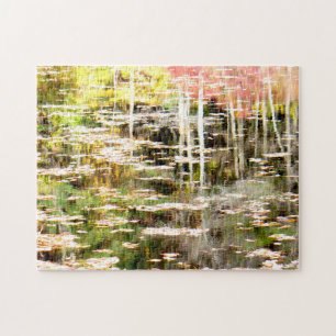 Puzzle Bog lateral en Walden Pond