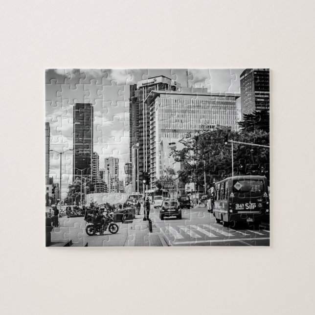 Puzzle Bogotá, calles de Colombia (Horizontal)