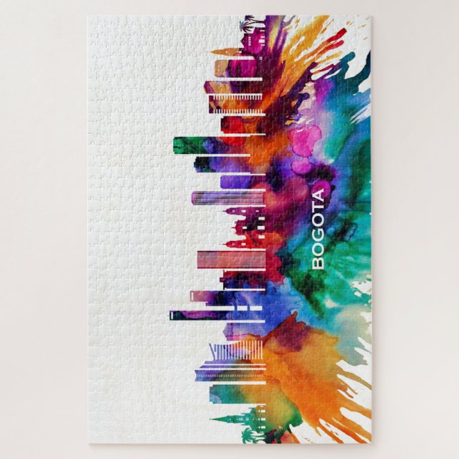 Puzzle Bogota Skyline (Vertical)
