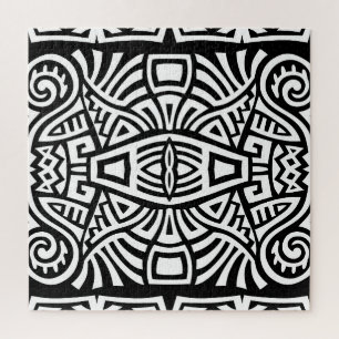Puzzle Boho étnico: moda vintage