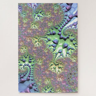 Puzzle Boho Hippie Groovy Brillante Colorido Arcoíris Fra