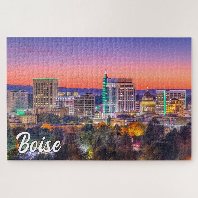 Puzzle Boise, Idaho, Estados Unidos (Horizontal)