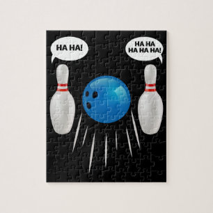 Puzzle Bola divertida - Regalo para Bowlers