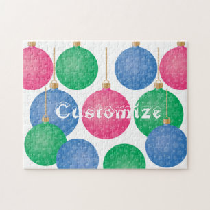 Puzzle Bolas de adorno de árbol de Navidad Thunder_Cove