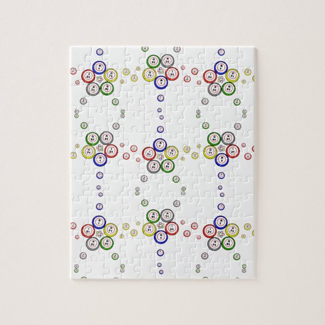 Puzzle Bolas de Bingo (Vertical)