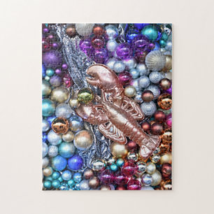 Puzzle Bolas de Navidades y bogavantes en Londres, Inglat
