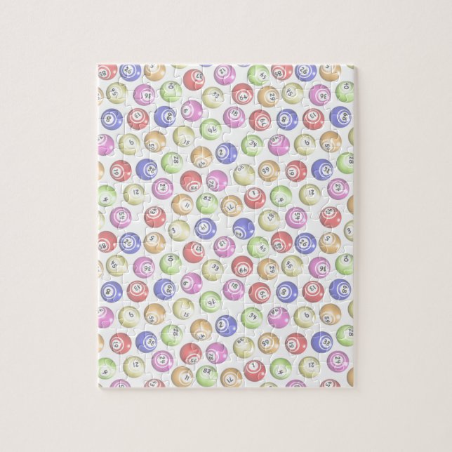 Puzzle Bolas del bingo (Vertical)