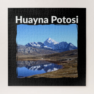 Puzzle Bolivia Montaña Huayna Potosi - Arte de los Andes