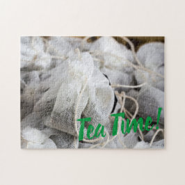 Puzzle Bolsa de té para los amantes del té