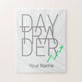 Puzzle Bolsa de Valores de Day Trader y Cryptocurrency