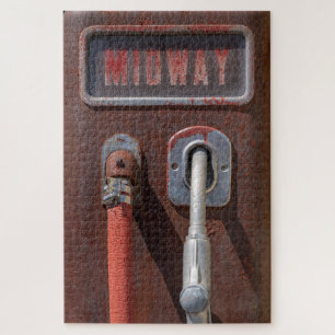 Puzzle Bomba de gas de medio camino vintage