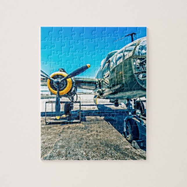 Puzzle Bombardero de B-25 Mitchell (Vertical)